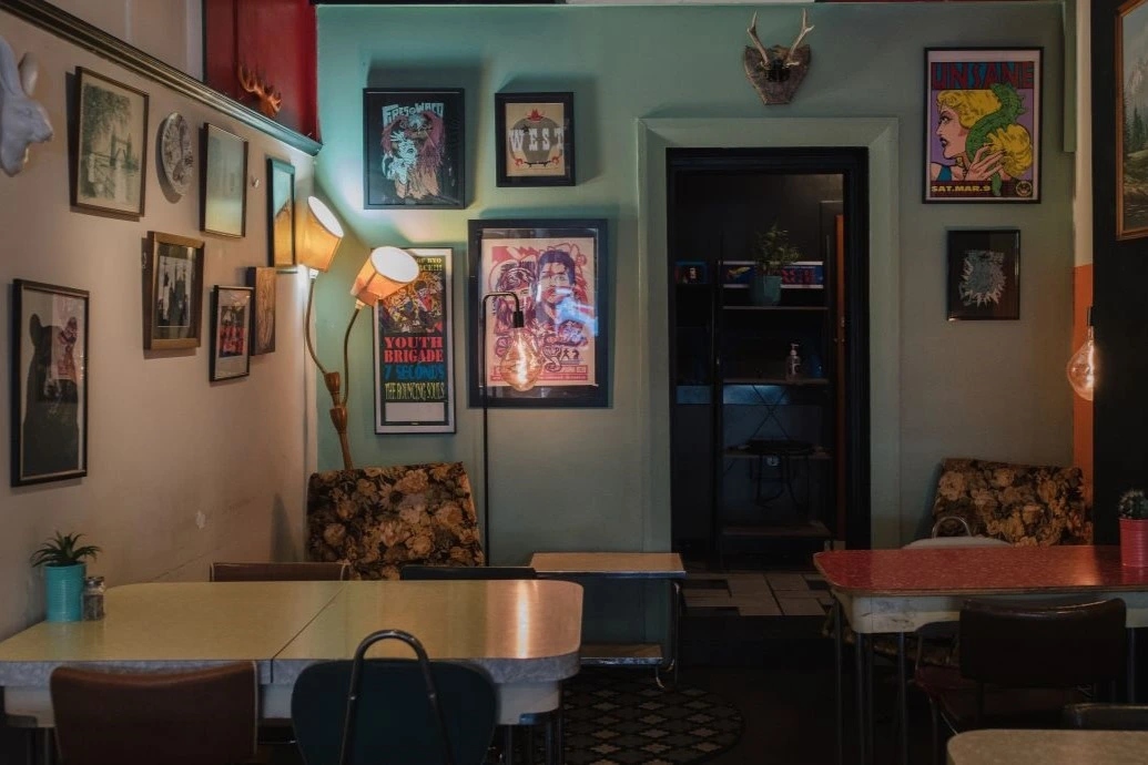 Interior of Modaks Espresso