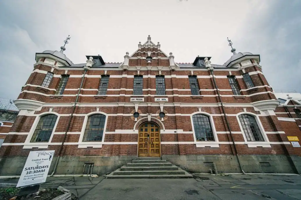 Exterior of Dunedin Jail.