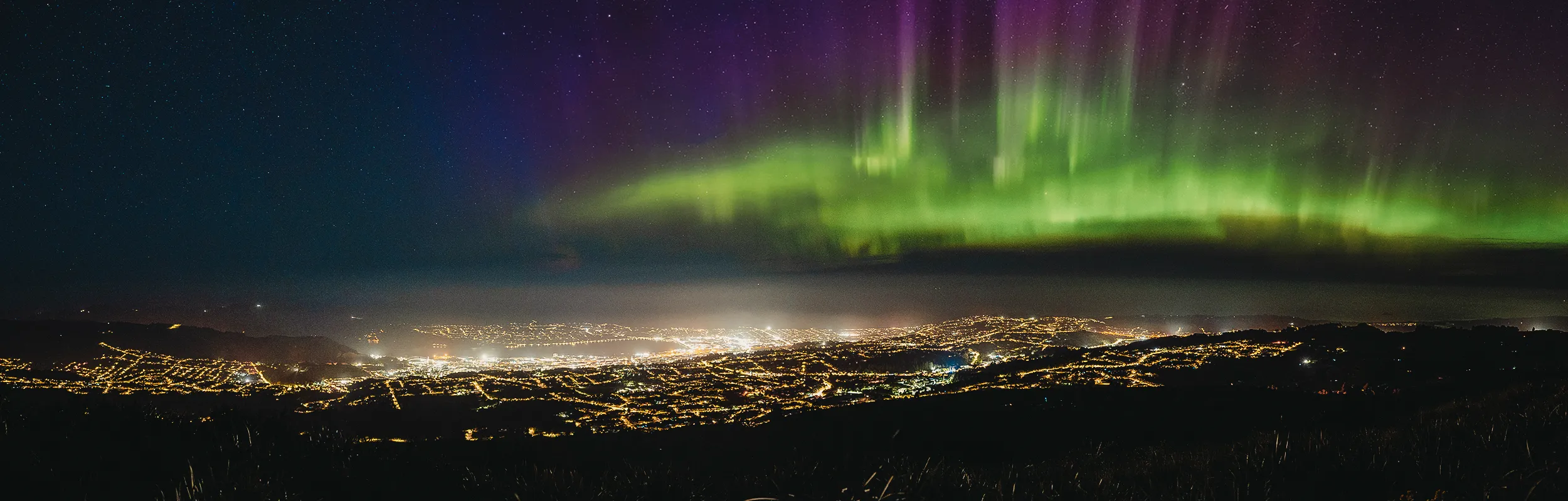 Aurora over Dunedin