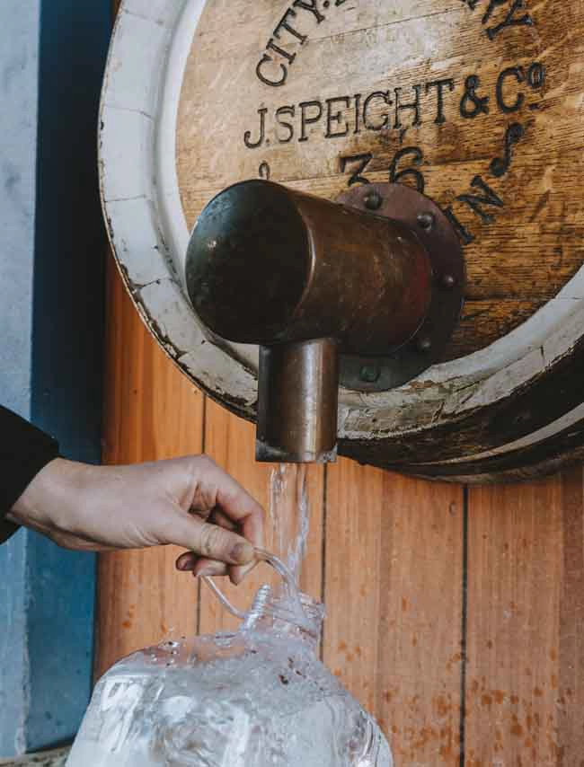 Speight's Brewery water tap
