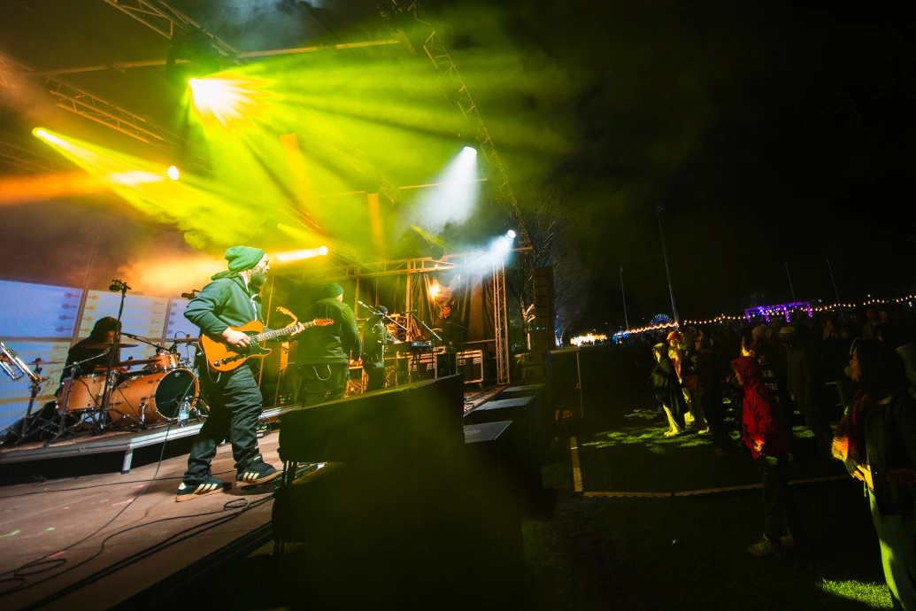 New Year's Eve in Dunedin