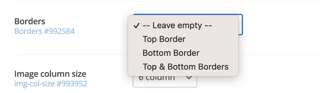 Add borders