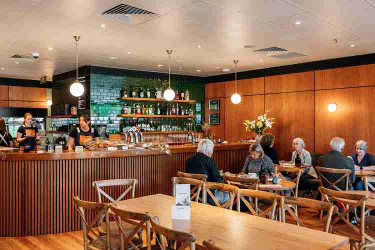 Interior of Commons Eatery
