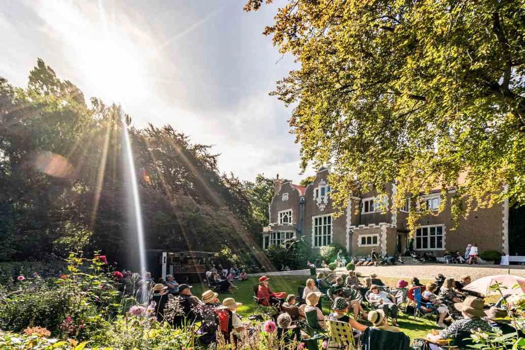 Olveston Garden Olveston Historic Home gardens.