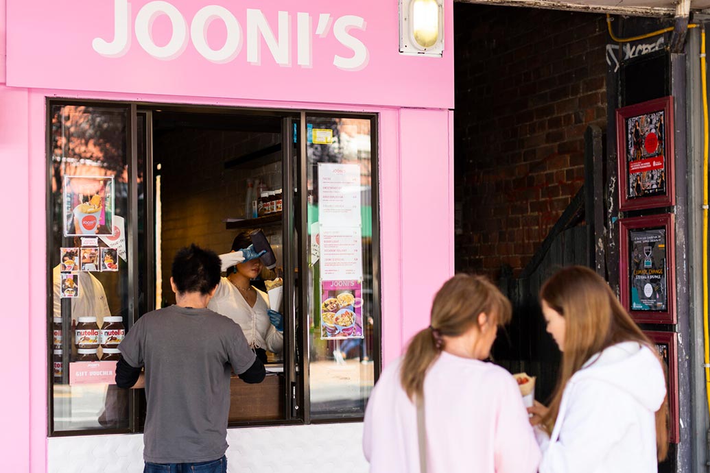 Seeing Pink - Jooni’s Crêpes 