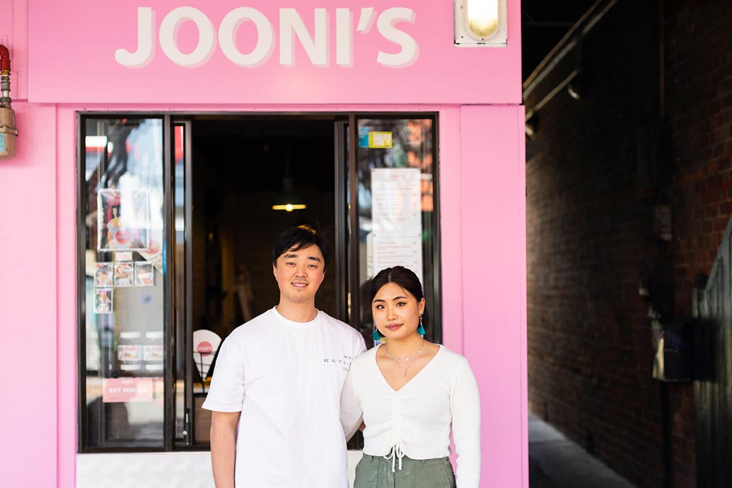 Seeing Pink - Jooni’s Crêpes 