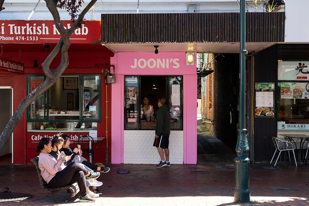 Seeing Pink - Jooni’s Crêpes 